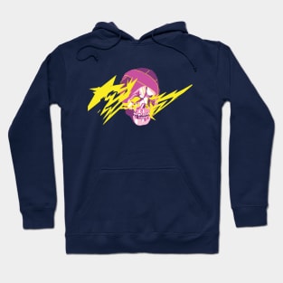 Electrocuted Skull Hoodie